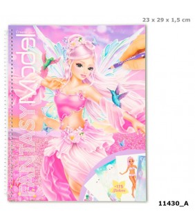 Crea tu libro para colorear  Fantasy Model