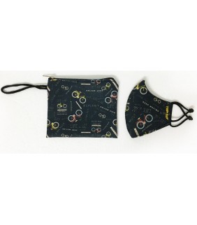 Mascarilla y funda Bicis Infantil Homologada