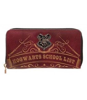 Cartera cremallera Hogwarts