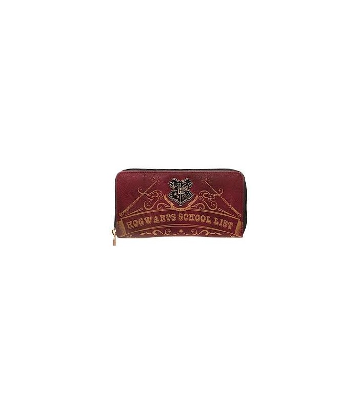 Cartera cremallera Hogwarts