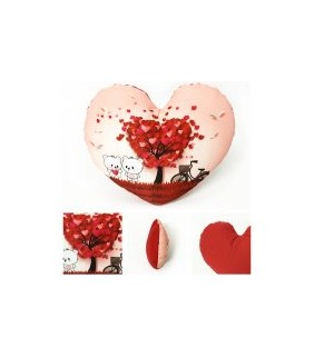 Cojin OSITO CORZ CORAZONES LONT MED 32CM