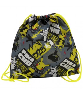Saco Pikachu Pokemon 22cm