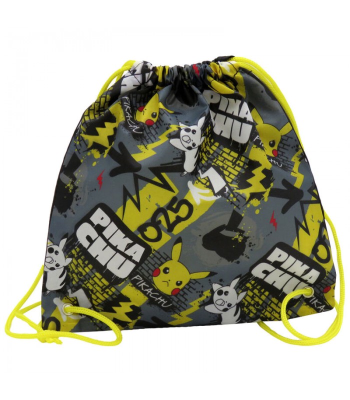 Saco Pikachu Pokemon 22cm