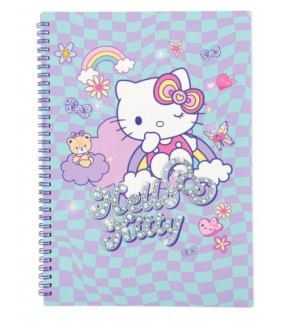 CUADERNO A4 HELLO KITTY 100 HOJAS CUADRICULA 