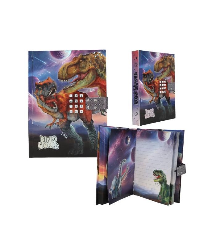 Dino World diario con código y sonido 25