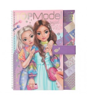 Libro para colorear especial TOPModel ultimate