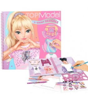 T-Shirt Designer cuaderno para colorear TOPModel u