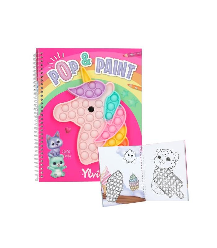 Ylvi Pop & Paint libro para colorear