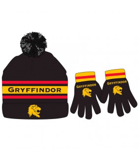 Set gorro y guantes Gryffindor Harry Potter