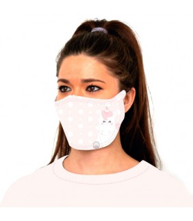 Mascarilla con filtro lavable homologada Unicornio