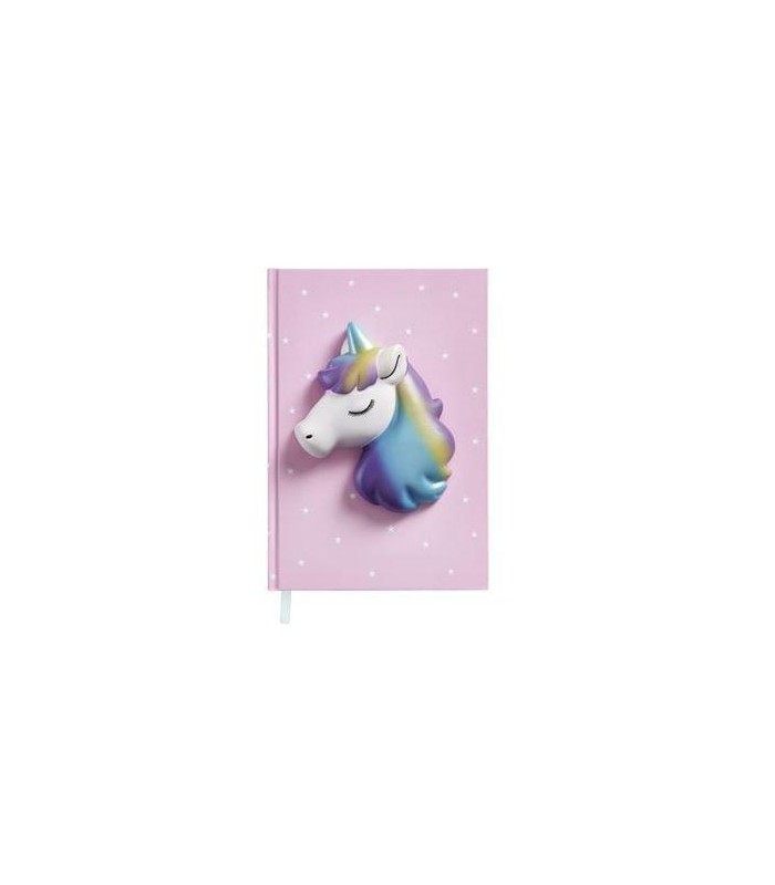 Cuaderno Squishy Unicornio A5