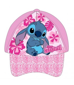Gorra Stitch Disney Rosa Sipecusa