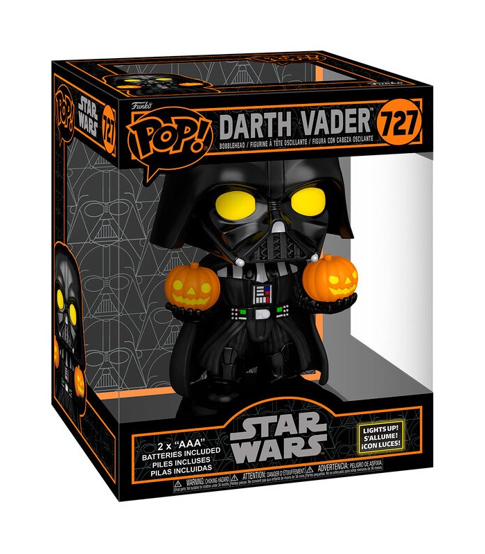 Figura POP Luz Star Wars Darth Vader