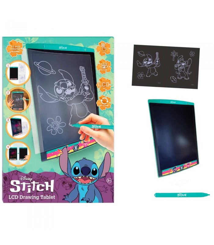 Tablet dibujo LCD Stitch Disney Sipecusa