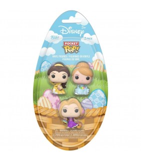 Blister 3 figuras Pocket POP Disney Princesas 