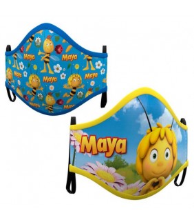 Pack 2 mascarillas Abeja Maya Infantil