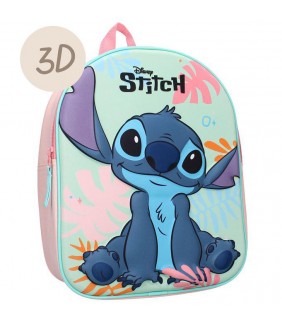 MOCHILA GUARDERIA 3D STITCH SWEET BUT SPACEY