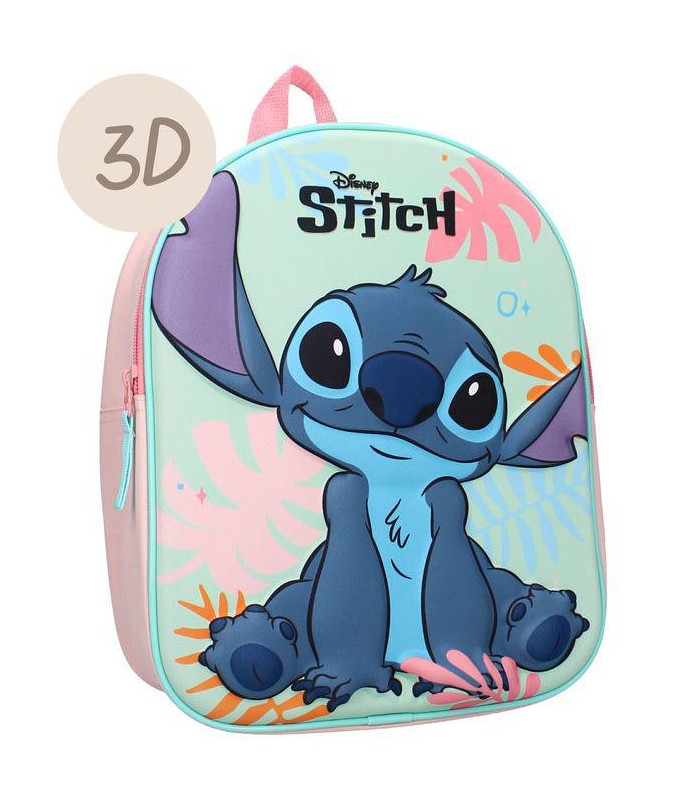 MOCHILA GUARDERIA 3D STITCH SWEET BUT SPACEY