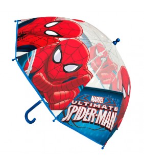 Paraguas manual burbuja Spiderman Marvel 45cm