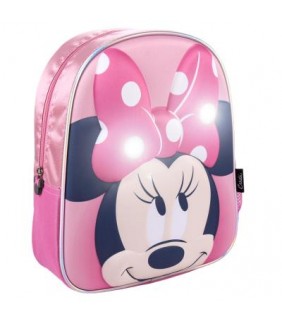 MOCHILA INFANTIL LUCES MINNIE