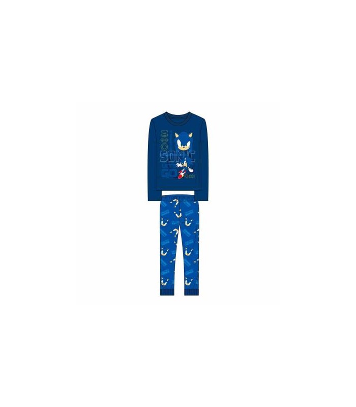  PIJAMA LARGO INTERLOCK SONIC TALLA 10