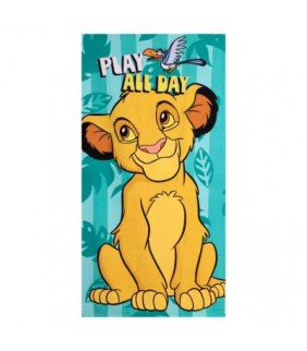 TOALLA MICROFIBRA LION KING