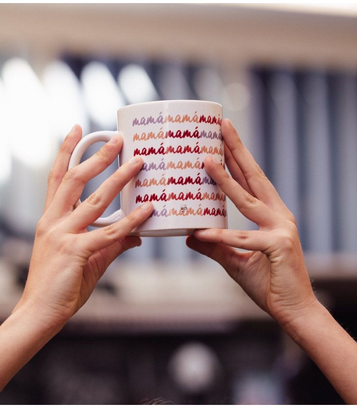TAZA  MAMÁ  TE QUIERO 