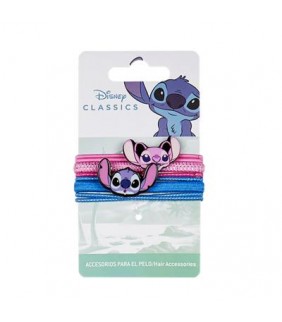 Accesorios Pelo Elásticos 8 Piezas Stitch 