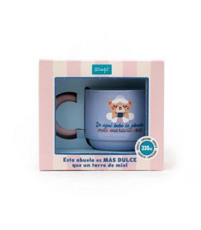 TAZA AQUI BEBE LA ABUELA MAS MARAVILL-OSA