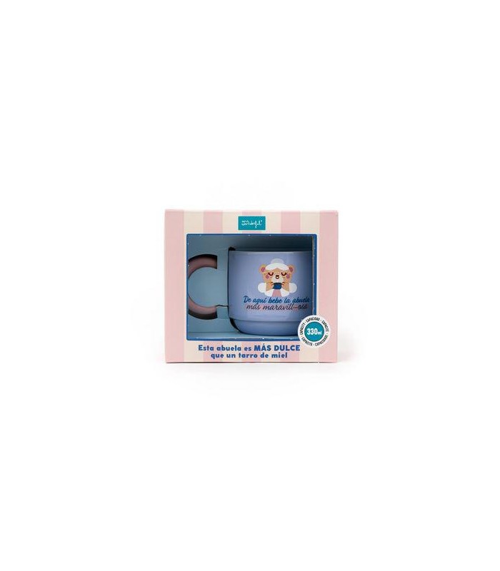 TAZA AQUI BEBE LA ABUELA MAS MARAVILL-OSA