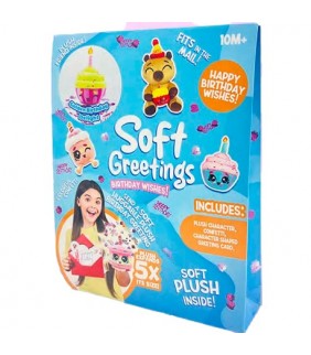 Felicitación Peluche Sorpresa  Soft Greetings