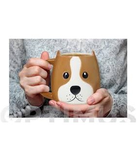 Mug de cerámica 400ml  WOOF  