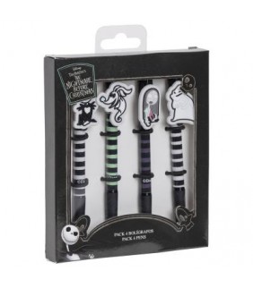 Bolígrafo Pack X4 Nightmare Before Christmas