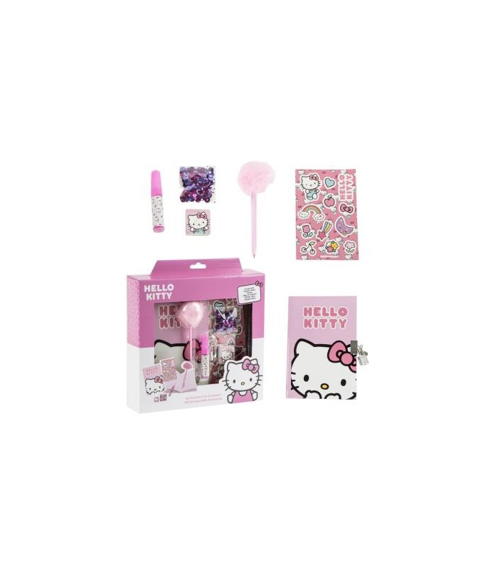 DIARIO SET HELLO KITTY