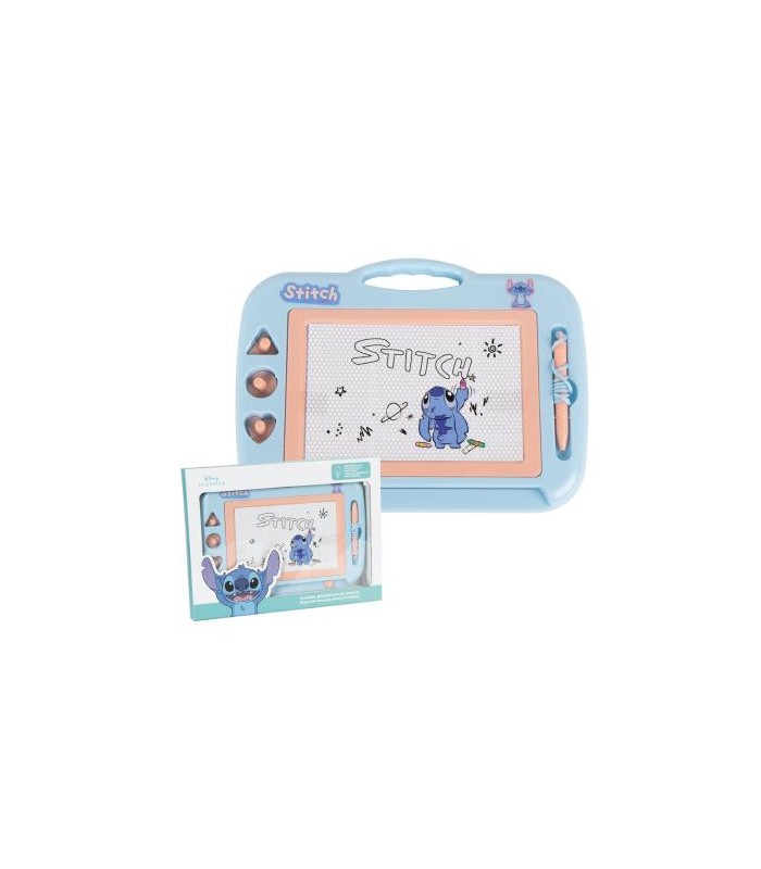 SET DE PAPELERÍA PIZARRA MAGNÉTICA STITCH