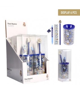 SET DE PAPELERÍA PORTALÁPICES REAL MADRID