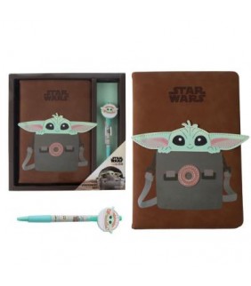 SET DE PAPELERÍA THE MANDALORIAN GROGU