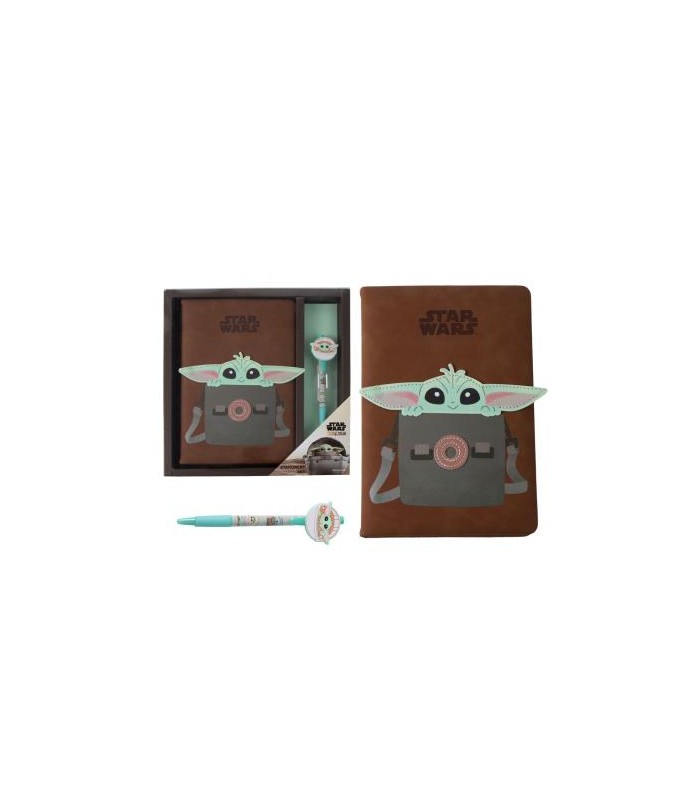 SET DE PAPELERÍA THE MANDALORIAN GROGU