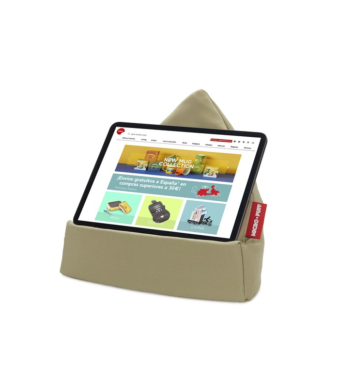 Soporte tablet Micro Puff verde