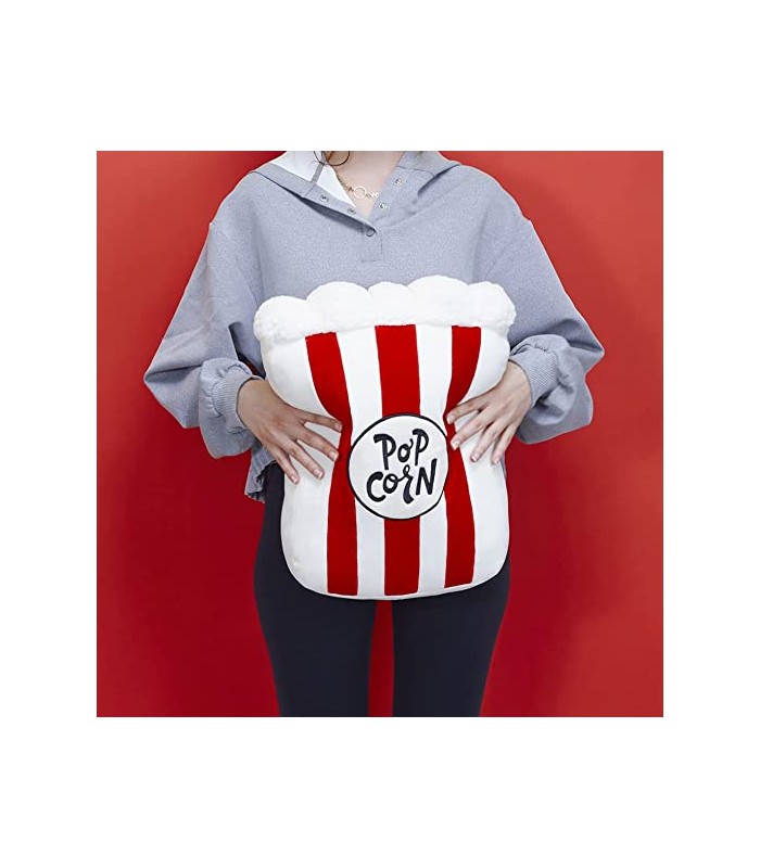 Cojín Pop Corn Color Blanco y Rojo