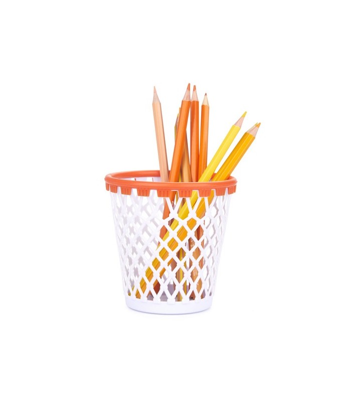 Portalápices Basket blanco