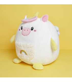 Cojín infantil Fluffy Unicorn multicolor 