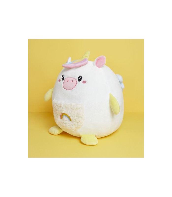 Cojín infantil Fluffy Unicorn multicolor 