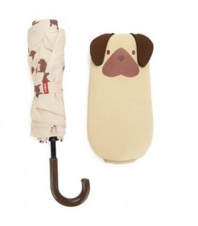 Paraguas Puppymbrella beige