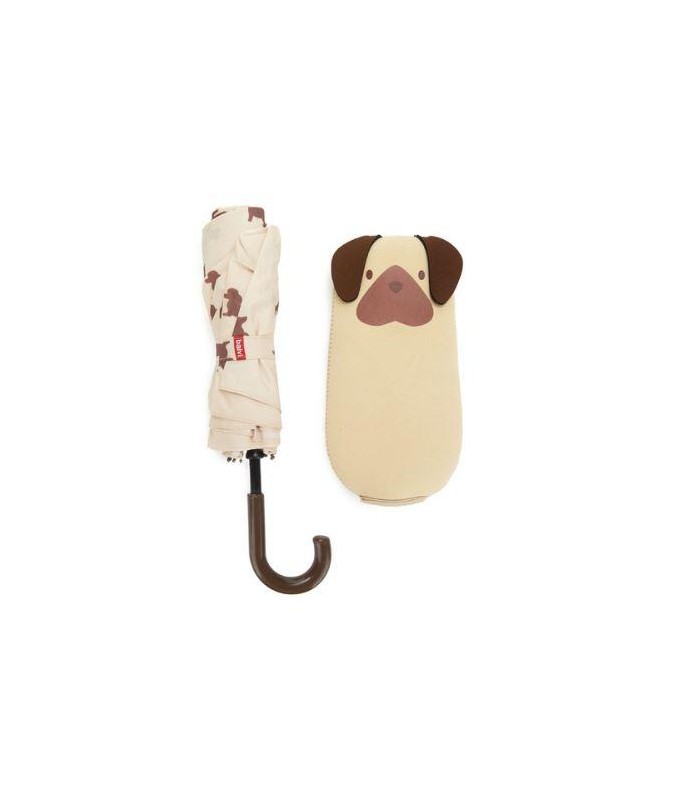 Paraguas Puppymbrella beige