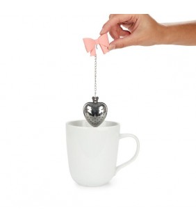 Infusor té Coquette rosa