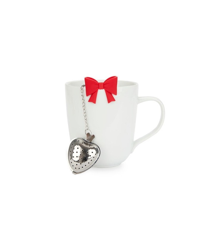 Infusor té Coquette rojo