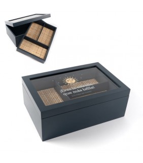 CAJA MADERA ESTRELLA La que mas Brilla