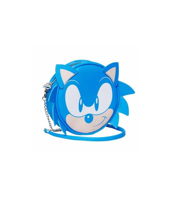 Sonic Azul Bolso Redondo Sonic Speed 