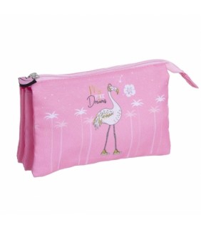 Estuche triple Pink Dreams